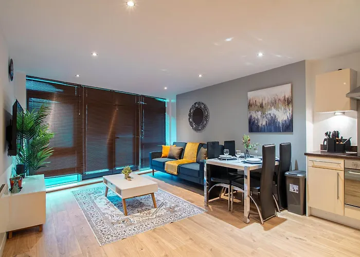 Апартаменти Balcony Waterside 2-bed Лідс